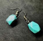 nausnice od poludragog kamena tirkiz